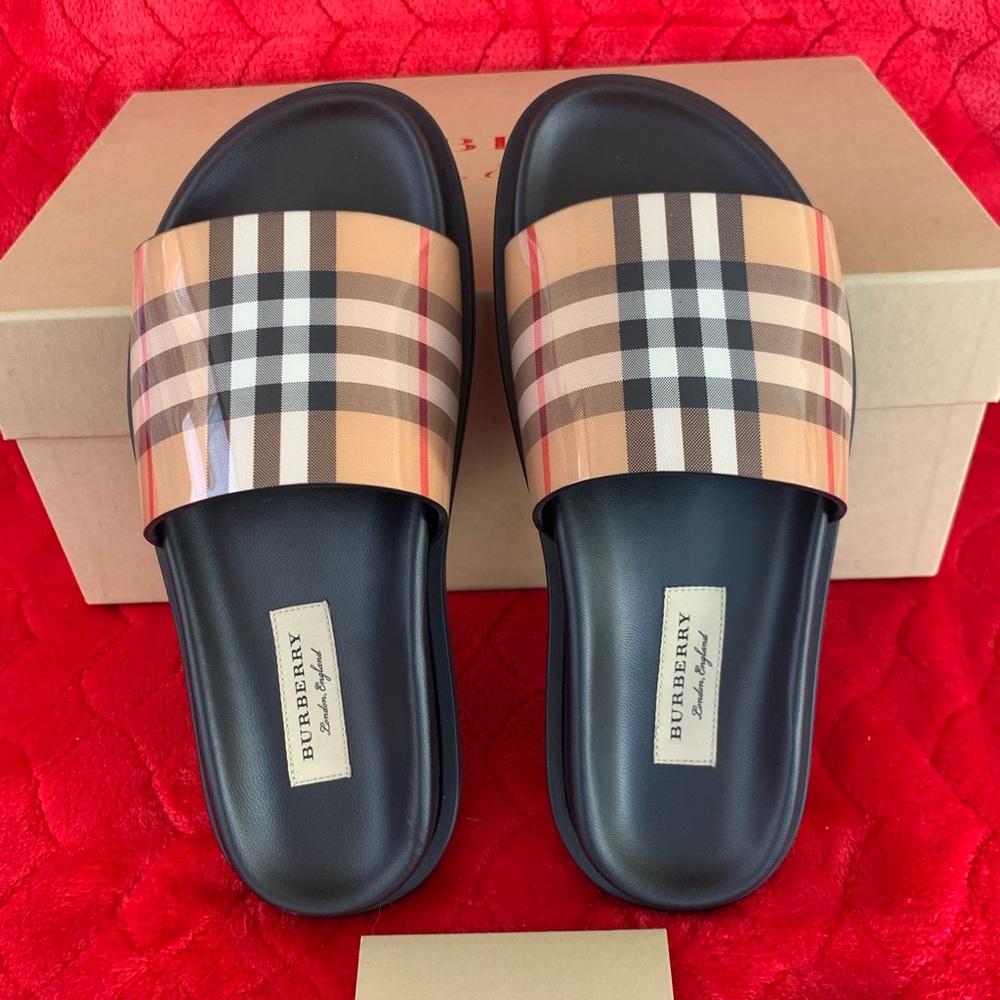 Burberry Ashmore Vintage Slide Sandal s.35 Eur  (5)